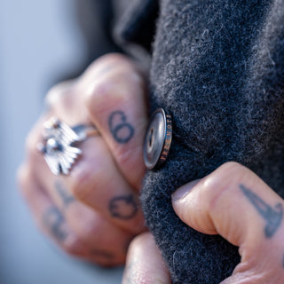 Freenote Cloth - Midway Wool CPO - Charcoal