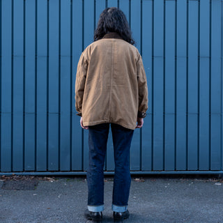 Orslow Relax Fit Oxford Coverall Brown