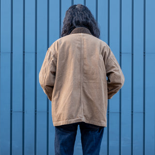 Orslow Relax Fit Oxford Coverall Brown