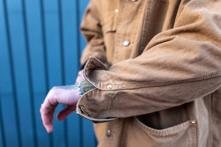 Orslow Relax Fit Oxford Coverall Brown