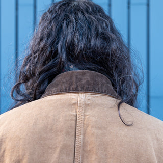 Orslow Relax Fit Oxford Coverall Brown