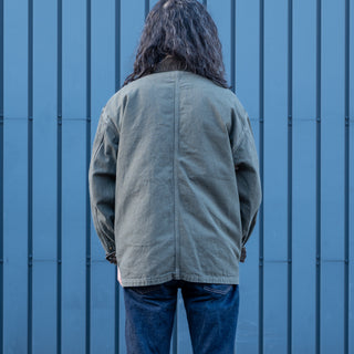 Orslow Relax Fit Oxford Coverall Army Green