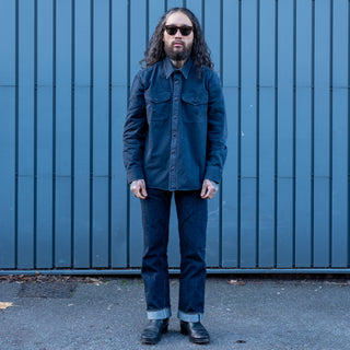 Freenote Cloth Utility Shirt Navy