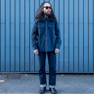 Freenote Cloth Utility Shirt Navy