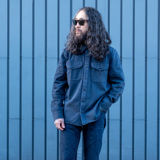 Freenote Cloth Utility Shirt Navy