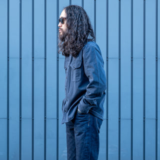 Freenote Cloth Utility Shirt Navy