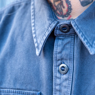 Freenote Cloth Utility Shirt Navy