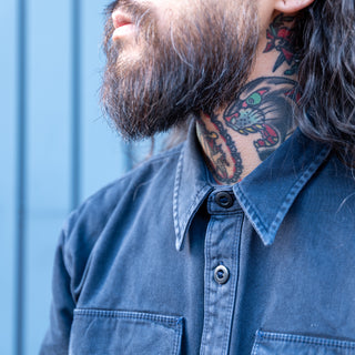 Freenote Cloth Utility Shirt Navy