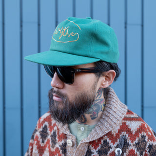 Wythe Chainstitch Canvas Ranch Camp Green