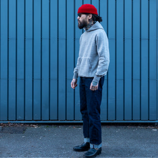 Buzz Rickson Set In Sweat Parka Hoodie Heather Grey