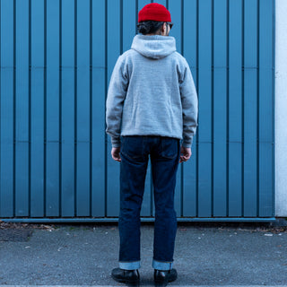 Buzz Rickson Set In Sweat Parka Hoodie Heather Grey