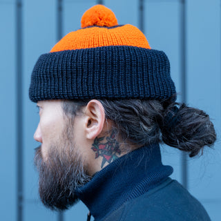 Heimat Signal U Boat Hat Ink Orange