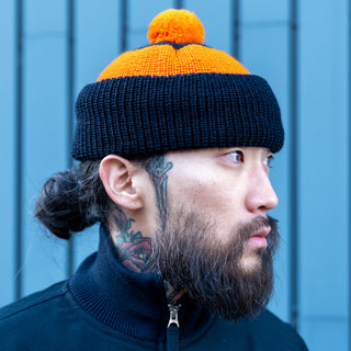 Heimat Signal U Boat Hat Ink Orange