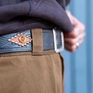 Pherrow's 25W-PDKP1 Work Pants Fade Brown