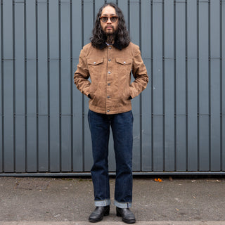 Iron & Resin Scout Jacket Tan British Millerain Wax Canvas