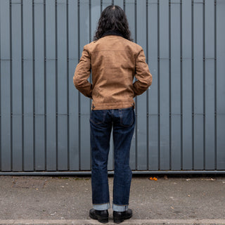 Iron & Resin Scout Jacket Tan British Millerain Wax Canvas