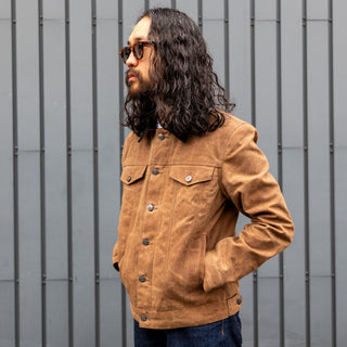 Iron & Resin Scout Jacket Tan British Millerain Wax Canvas