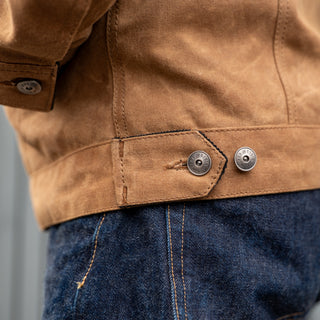 Iron & Resin Scout Jacket Tan British Millerain Wax Canvas