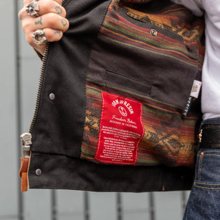 Iron & Resin Scout Jacket Tan British Millerain Wax Canvas