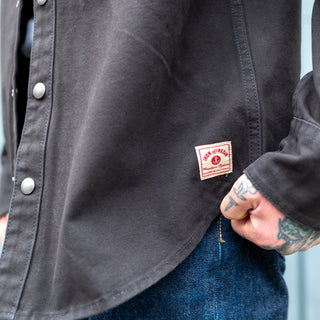 Iron And Resin Fenceline Shirt - Black Canvas