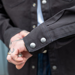 Iron And Resin Fenceline Shirt - Black Canvas