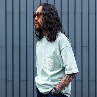 Iron & Resin Take It Easy Pocket T-shirt Aqua