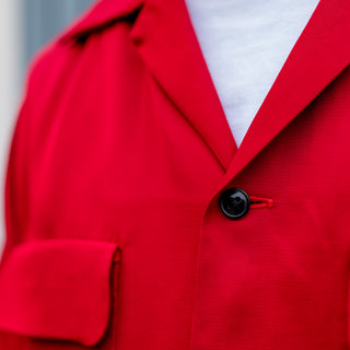 The Groovin High 1950s Long Sleeve Shirt - Red