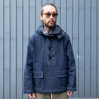 Buzz Rickson's BR11703 / US NAVY DENIM GAS PROTECTIVE PARKA