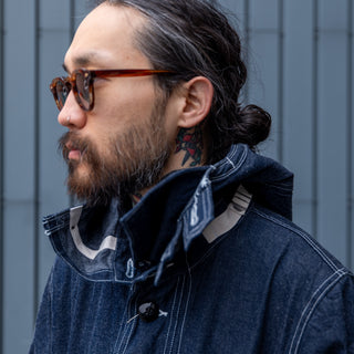 Buzz Rickson's BR11703 / US NAVY DENIM GAS PROTECTIVE PARKA