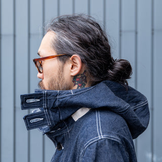 Buzz Rickson's BR11703 / US NAVY DENIM GAS PROTECTIVE PARKA