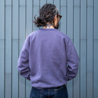 Buzz Rickson Set In Crew Neck Sweat Shirt - Navy