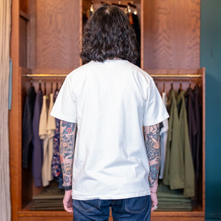 Allevol Heavy Duty Crew Neck T-shirt Cropped White