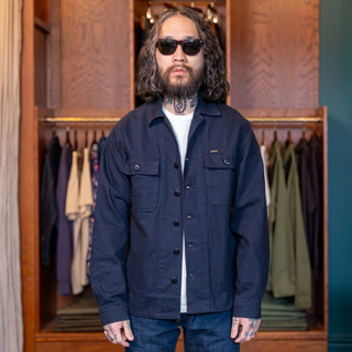 Pike Brothers 1962 OG 107 Overshirt Navy