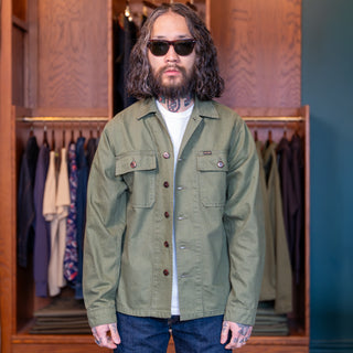 Pike Brothers 1962 OG 107 Overshirt Olive