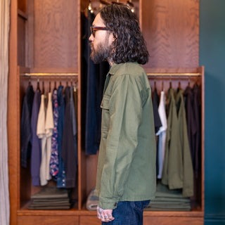Pike Brothers 1962 OG 107 Overshirt Olive