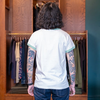 Wythe Tubular Ringer T-Shirt - Celadon