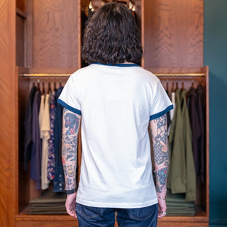 Wythe Tubular Ringer T-Shirt - Navy