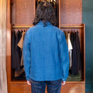 Freenote Cloth Midway CPO Indigo Sashiko Two Year Wash