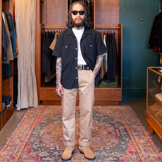 Freenote Cloth Dayton Shirt Black