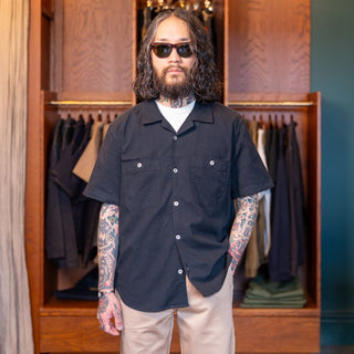 Freenote Cloth Dayton Shirt Black