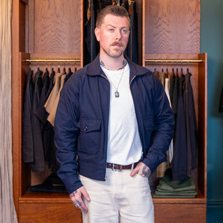 Mister Freedom "Rocketeer" Jacket - Indigo Canvas