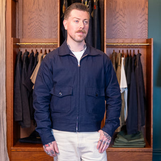Mister Freedom "Rocketeer" Jacket - Indigo Canvas