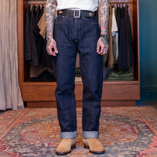 Pherrow's 521SW 13.5oz  Selvedge Denim Jean One Wash Indigo