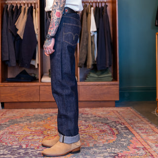 Pherrow's 521SW 13.5oz  Selvedge Denim Jean One Wash Indigo