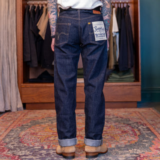 Pherrow's 521SW 13.5oz  Selvedge Denim Jean One Wash Indigo