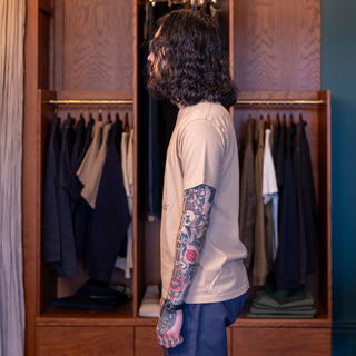 Pherrow's Into The Forrest T-shirt- Beige