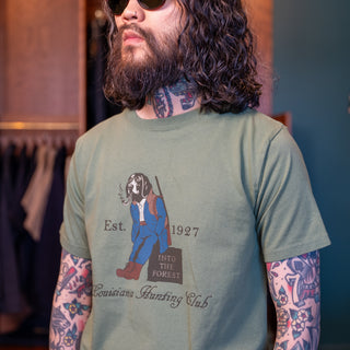 Pherrow's Into The Forrest T-shirt- Green