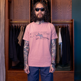 Pherrow's Sky Cleaner T-shirt - Faded Pink