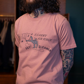 Pherrow's Sky Cleaner T-shirt - Faded Pink