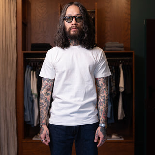 Allevol Heavy Duty  Crew T-shirt - White